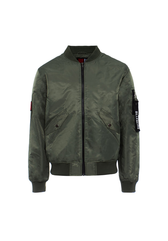 ブルゾン ALYSI SS25 SILK BOMBER JACKET (205912 P5219CHOCO) Lightweight Silk Nylon Bomber Jacket with Sleeve Pocket