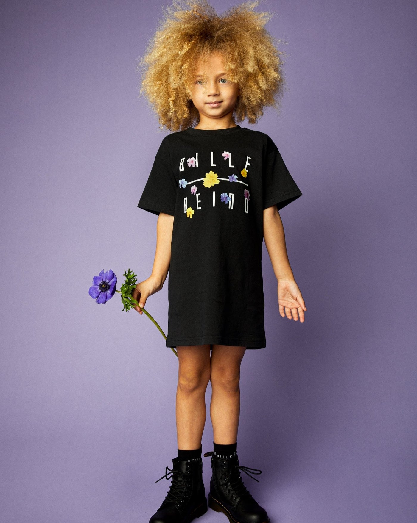 Kids Flower Oversize T-shirt